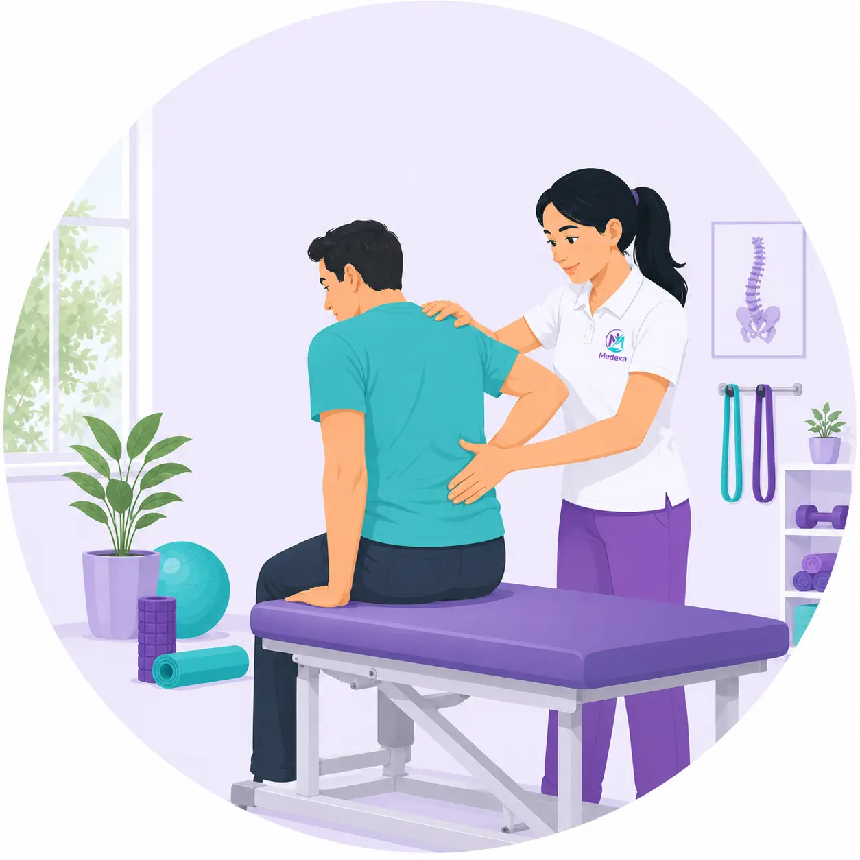 Back Pain Physiotherapy at Home
