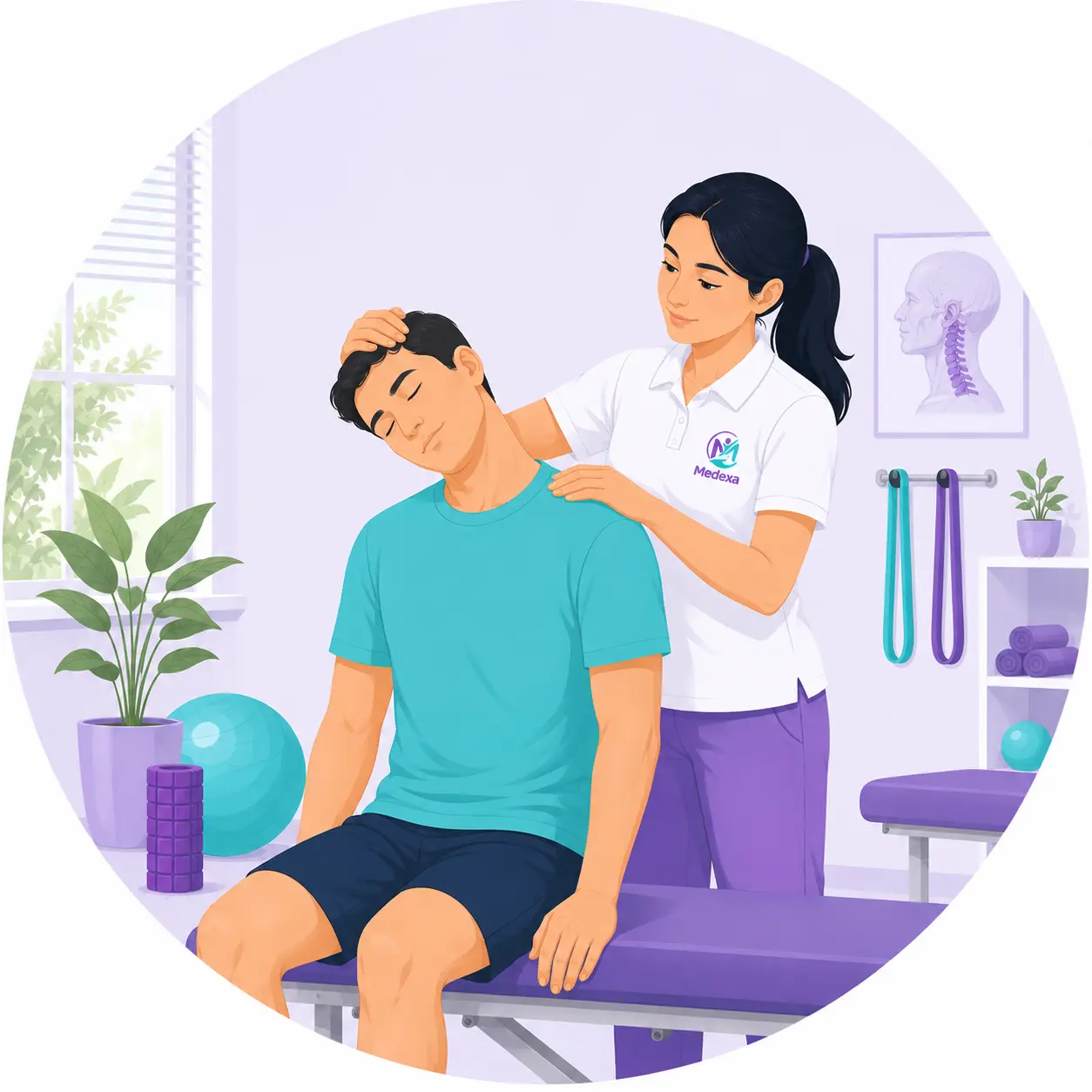 Neck Pain Physiotherapy at Home